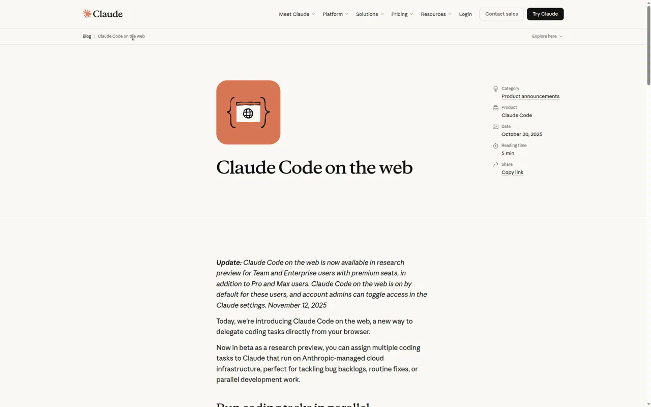 Claude Code on the web — cloud sessions on Anthropic-managed VMs
